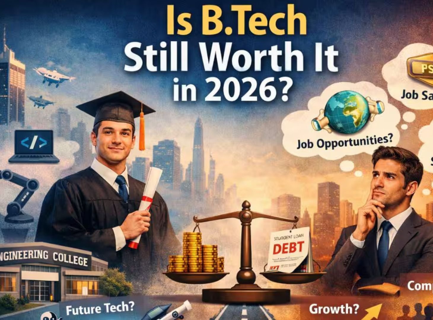 Is BTech Still Worth It in 2026? Career Scope, Salary Trends & Future ...