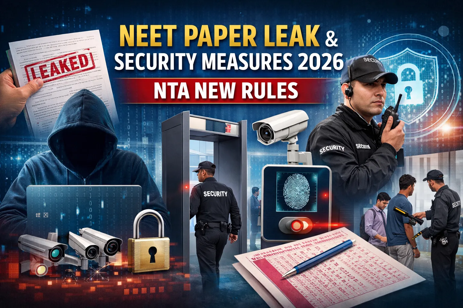 “NEET 2026 Exam Tightens Security: NTA’s Strict Anti–Paper Leak Rules ...