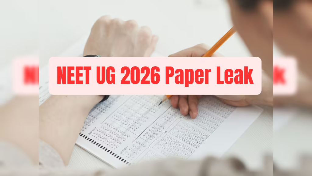 NEET UG 2026 PAPER LEAK | RELIABLE STUDY 