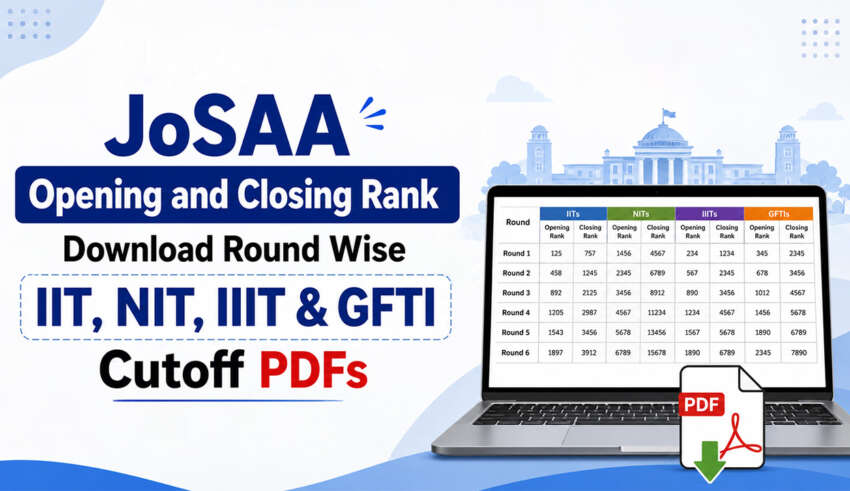 IIIT Mechanical Engineering cutoff 2026 JoSAA opening closing ranks chart | Reliable Study | 2026 