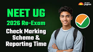 NEET UG 2026 re-exam exam pattern and marking scheme explained as per NTA guidelines with paper structure and marks distribution.